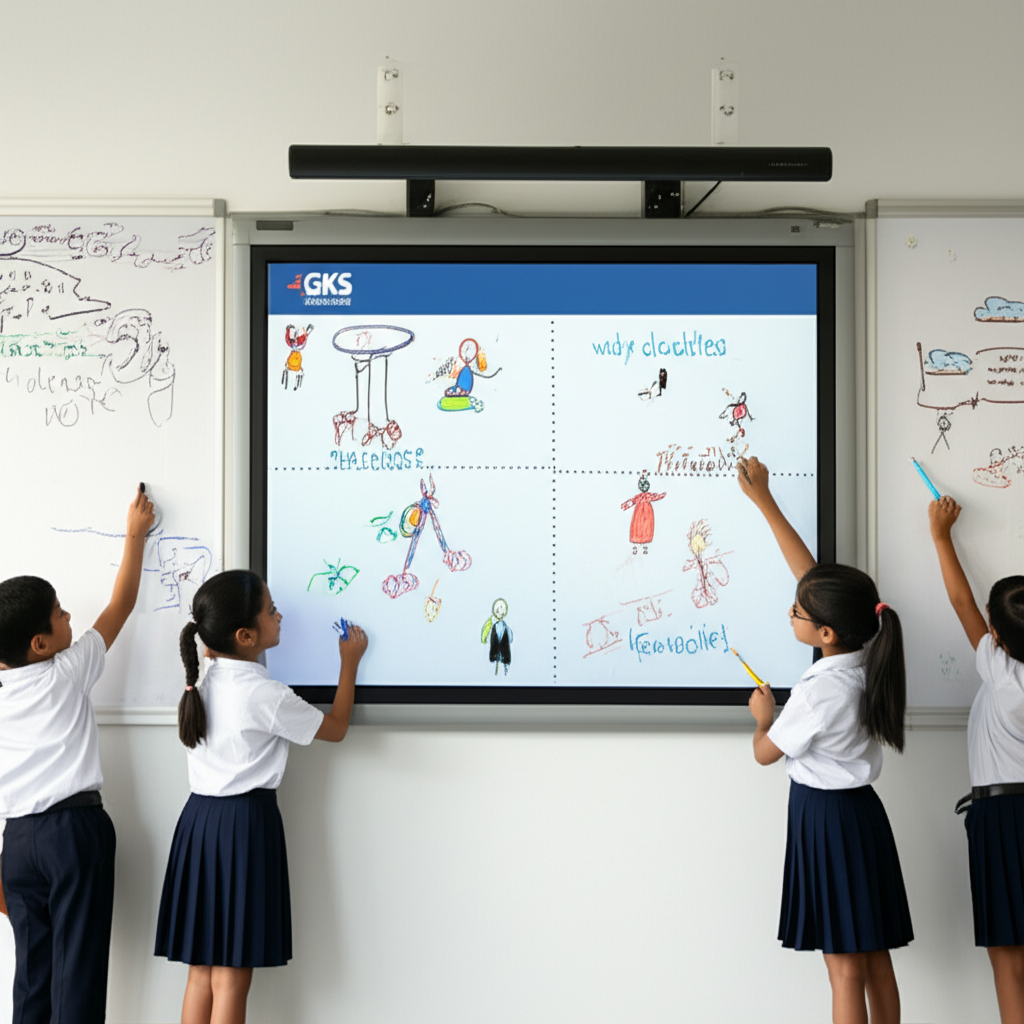 Enhance Educational Spaces in Bangalore with GKS Enterprises - Scribble & Display Systems