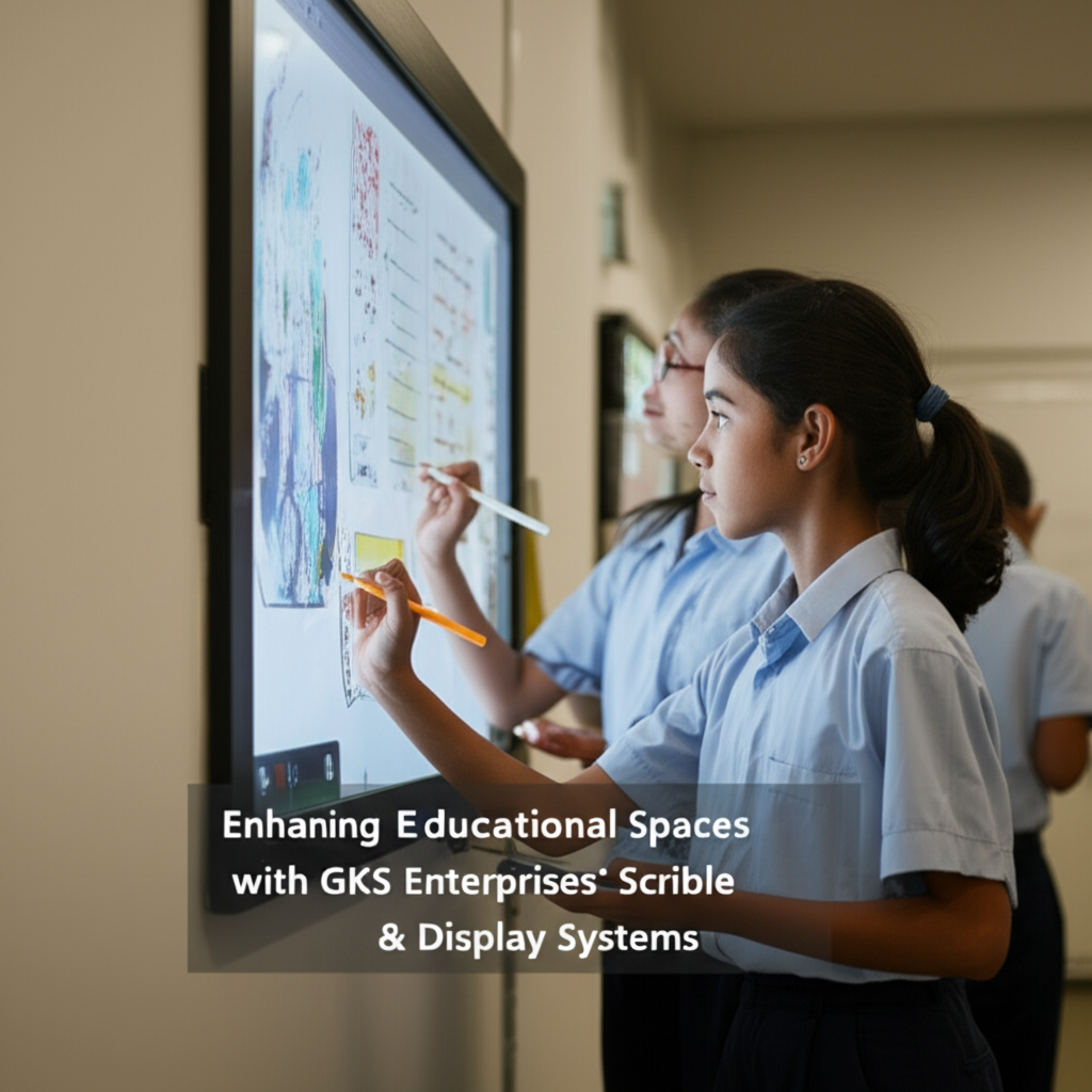 Enhancing Educational Spaces in Bangalore with GKS Enterprises' Scribble & Display Systems