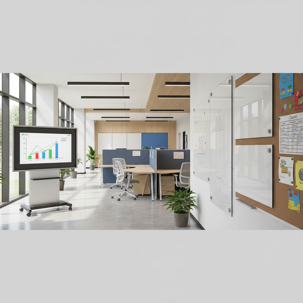 display systems and school furniture manufactured by GKS Enterprises Bangalore