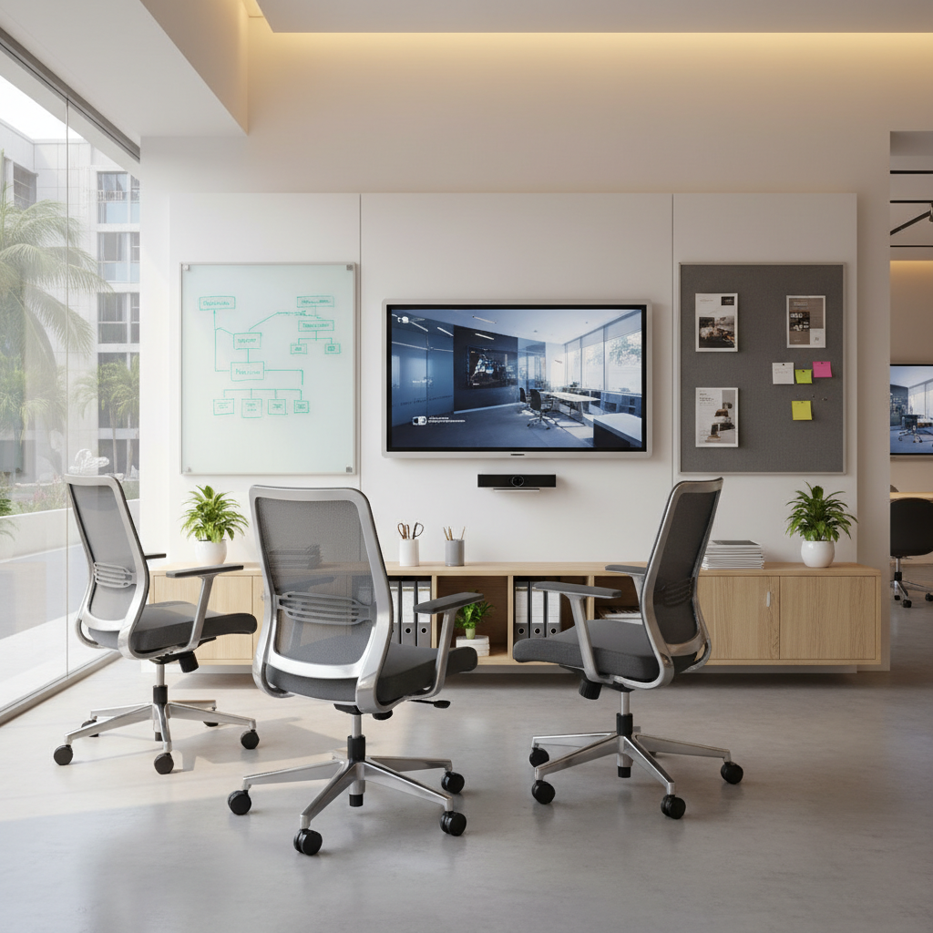 Premium Bangalore Office Revolving Chairs & Display Systems Office revolving chairs and display systems showroom Bangalore