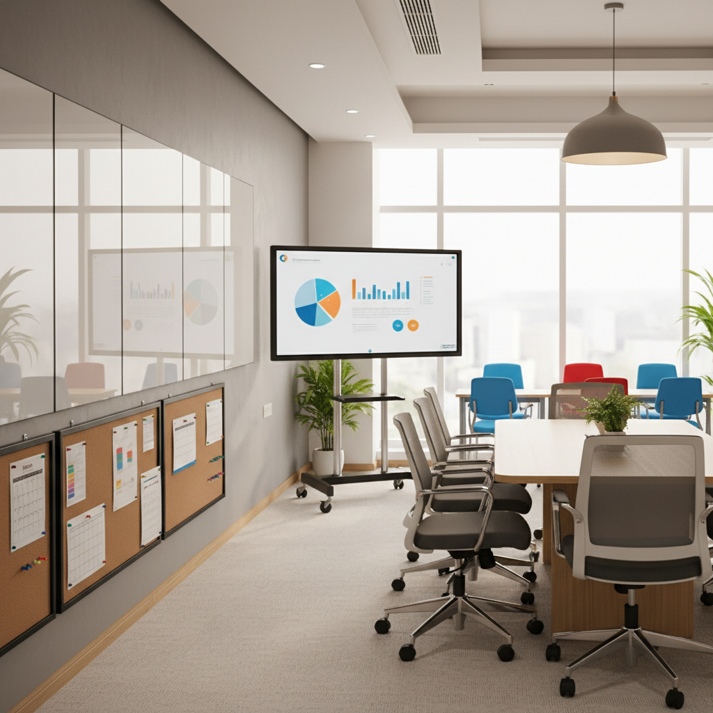 Premium Display Systems & Office Chairs in Bangalore Premium display systems and office revolving chairs in Bangalore classrooms