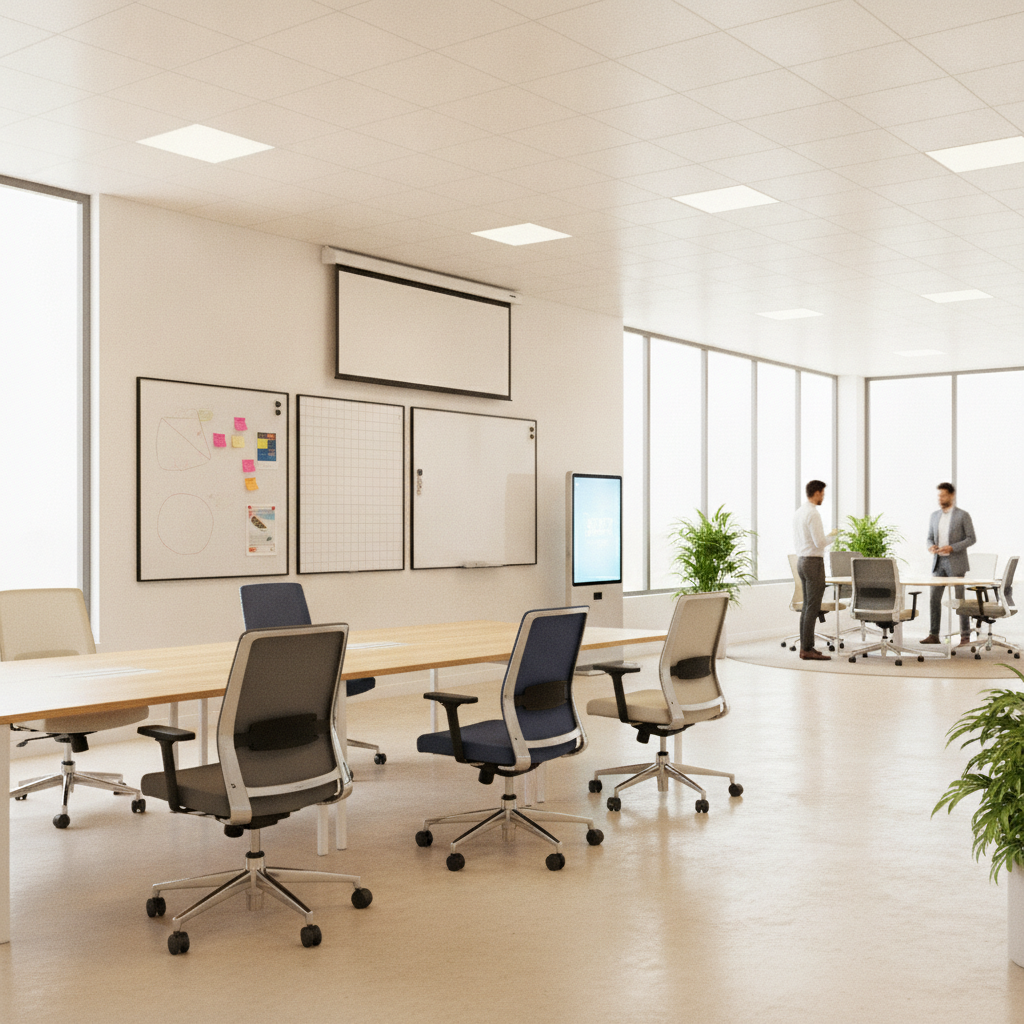 Display systems and office chairs for educational institutes Bangalore