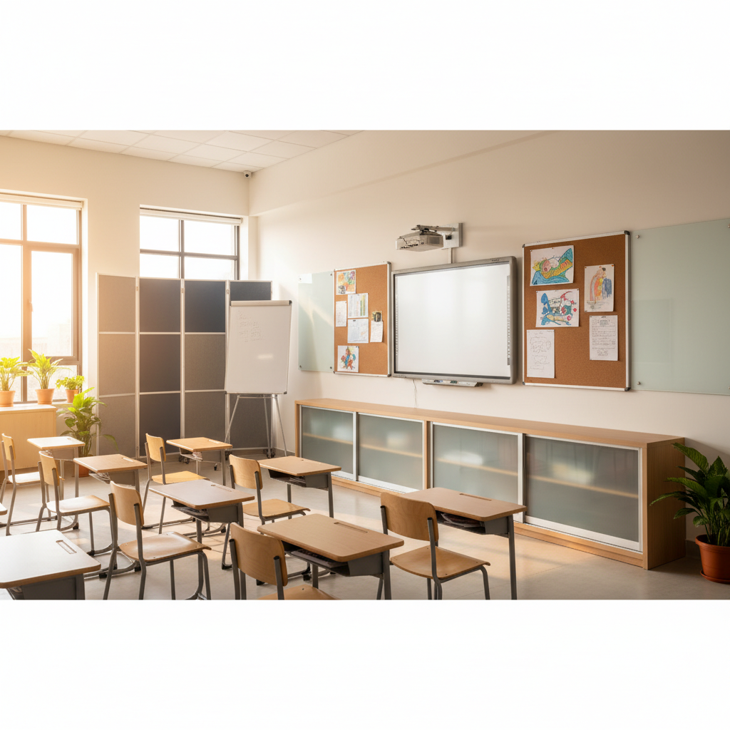 Durable display systems and school furniture by GKS Enterprises Bangalore