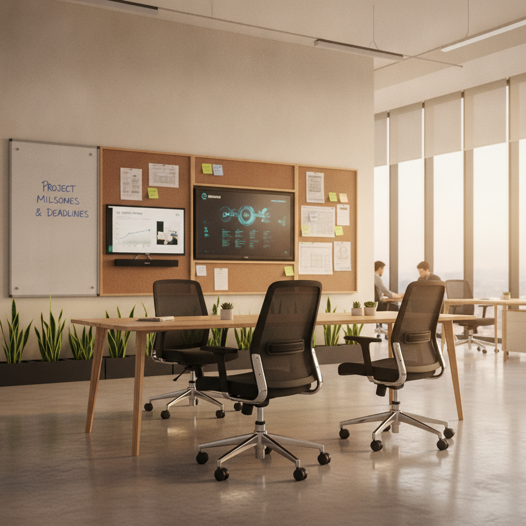 Office revolving chairs and display systems by GKS Enterprises Bangalore