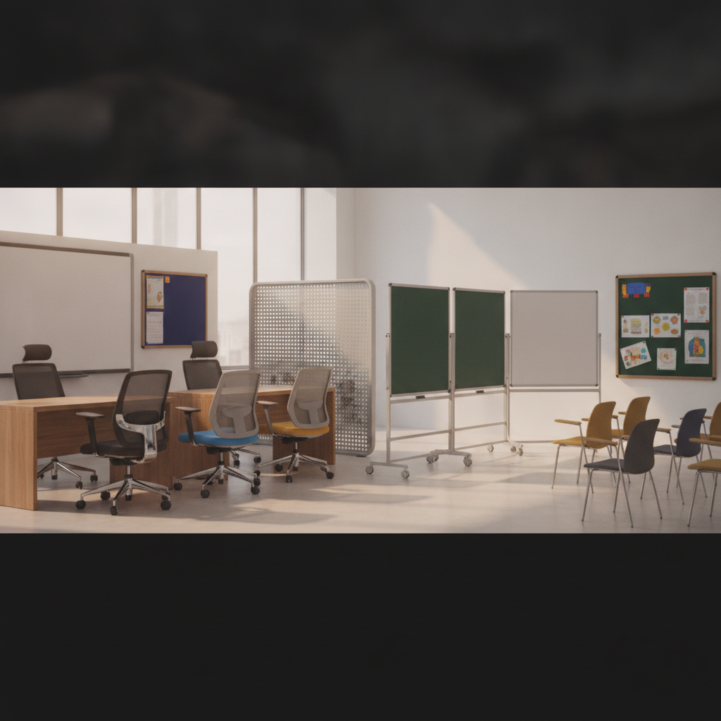 Best Bangalore Manufacturer of Office Revolving Chairs & School Boards Office revolving chairs and display systems by GKS Enterprises Bangalore