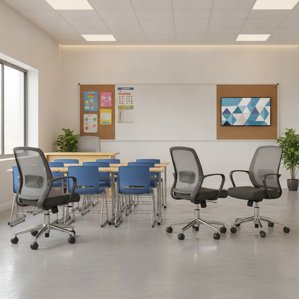 Durable Office Revolving Chairs and School Furniture in Bangalore Durable office revolving chairs and school furniture in Bangalore